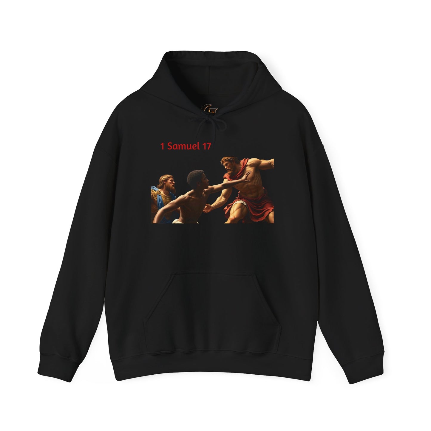 David and Goliath Unisex Hoodie - 1 Samuel 17