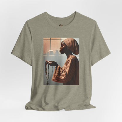 Women's Spiritual Serenity Jersey Tee - Faith & Reflection