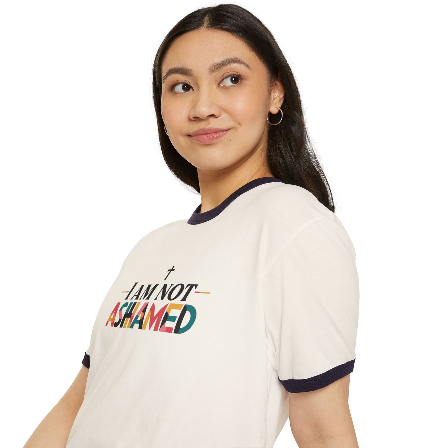 Women's Cotton T-Shirt - I Am Not Ashamed