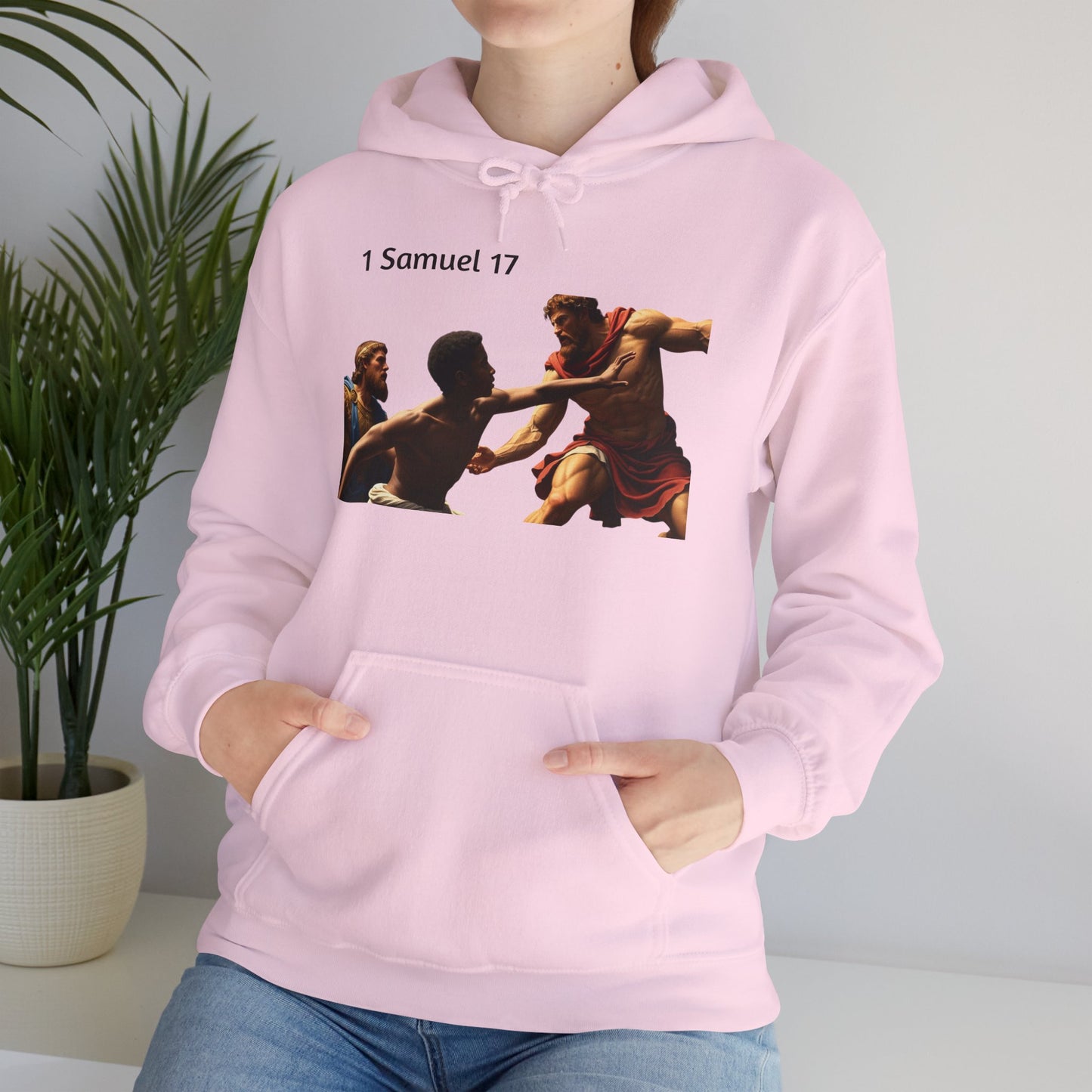 David and Goliath Unisex Hoodie - 1 Samuel 17