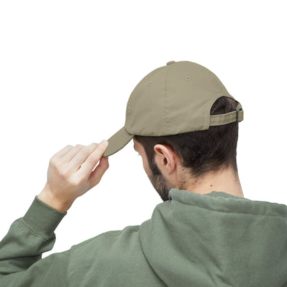 Unisex Vintage Cross Cap - Casual Faith-Inspired Hat