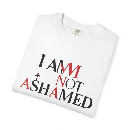 Faith-Inspired Unisex T-Shirt - "I AM NOT ASHAMED"