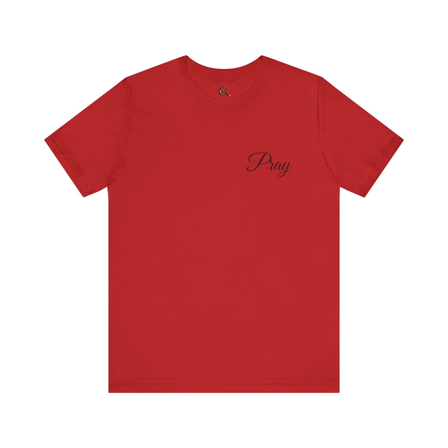 Pray Unisex Jersey Short Sleeve Tee - Inspirational Apparel for Faith