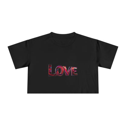 Love - Women's Crop Tee