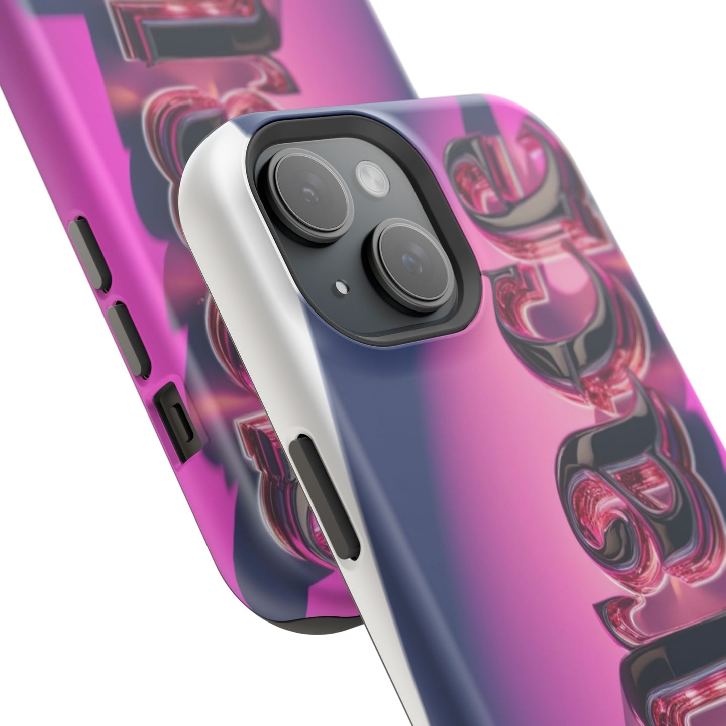 Magnetic iPhone Case - 'Grace' Design for Stylish Protection