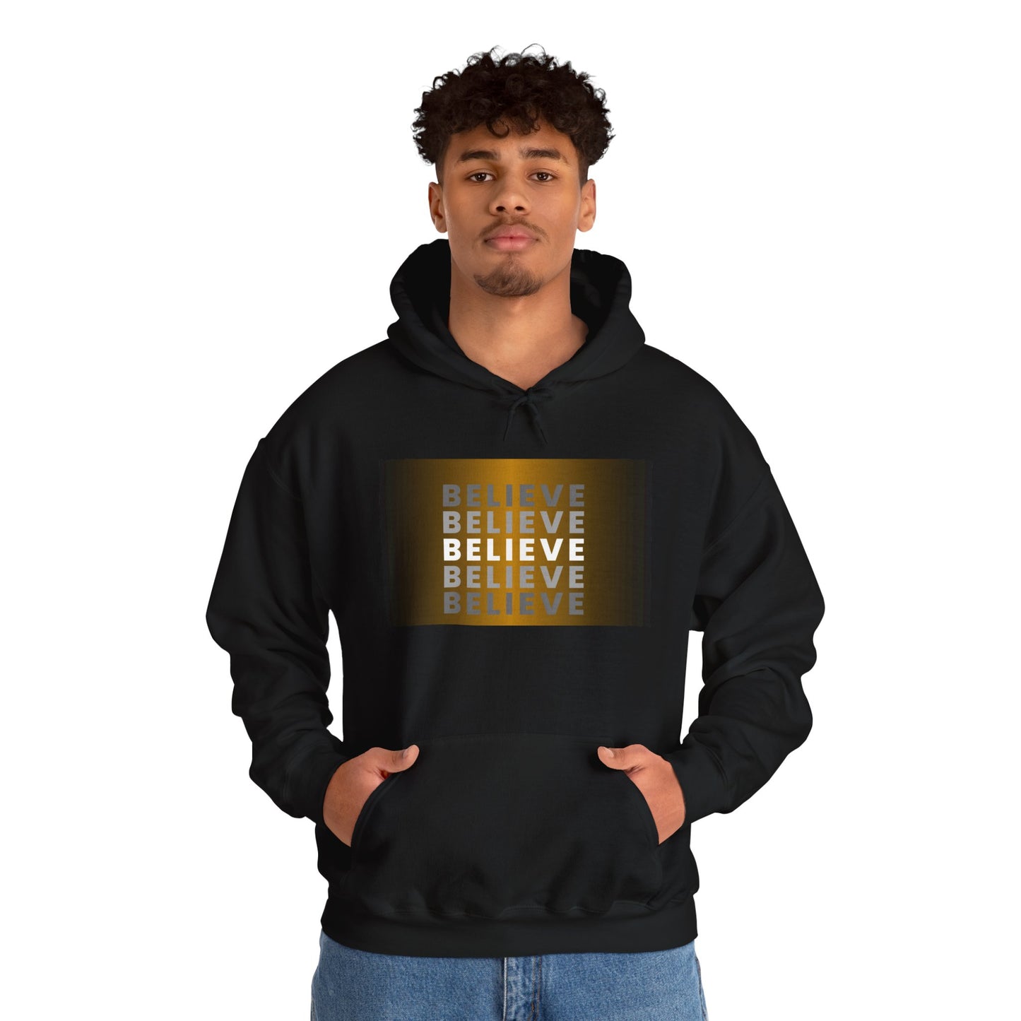 Unisex Hooded Sweatshirt - Believe