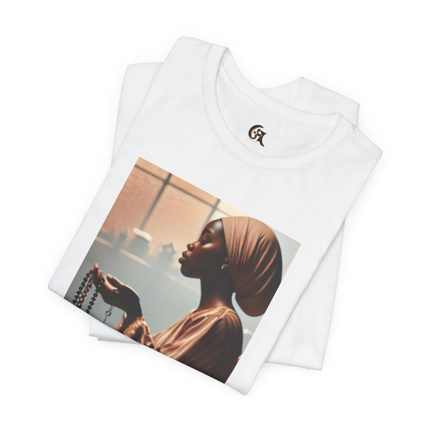 Women's Spiritual Serenity Jersey Tee - Faith & Reflection