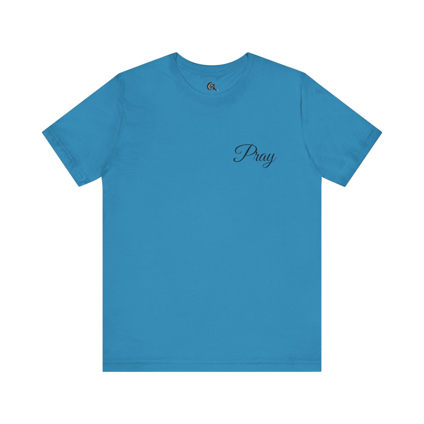 Pray Unisex Jersey Short Sleeve Tee - Inspirational Apparel for Faith