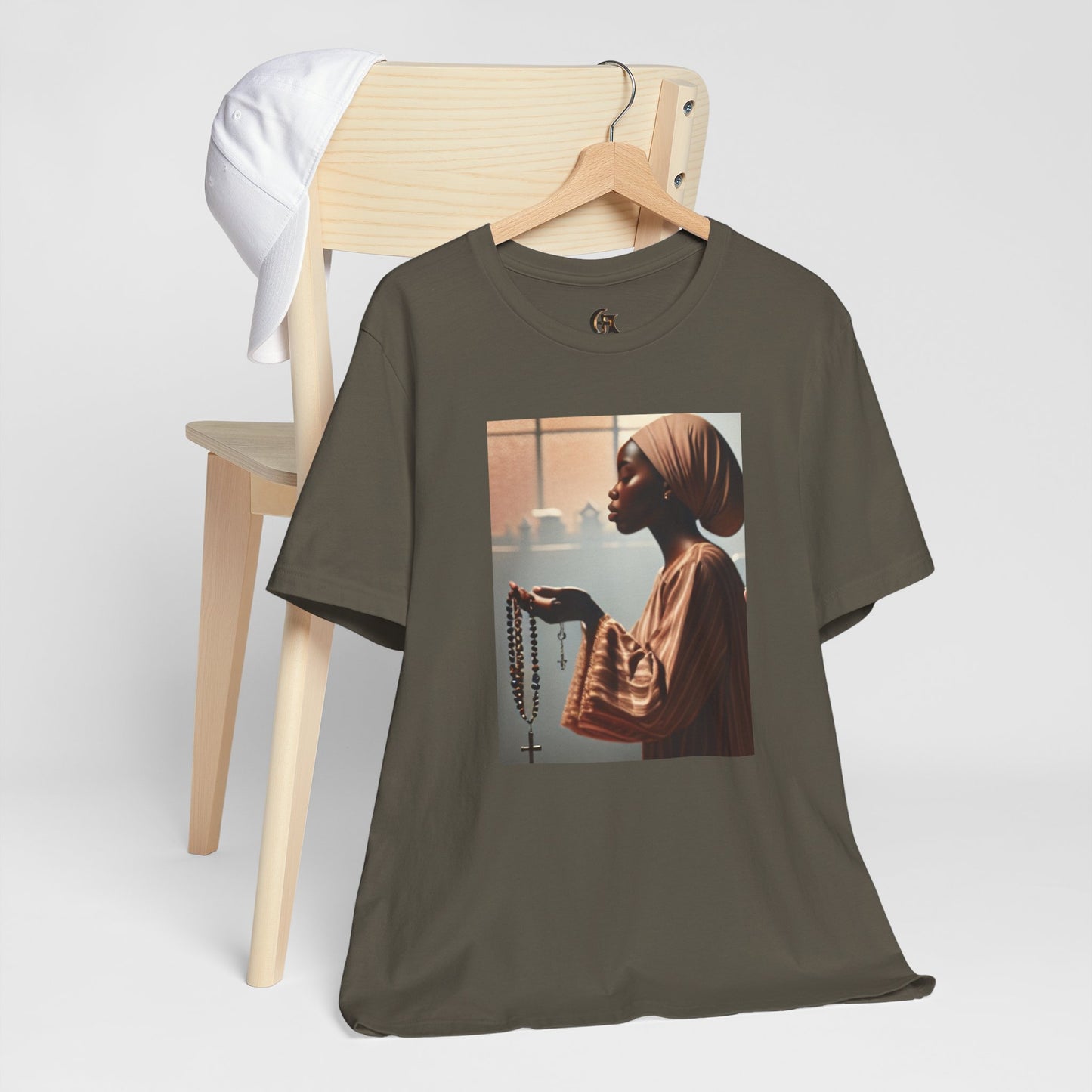Women's Spiritual Serenity Jersey Tee - Faith & Reflection
