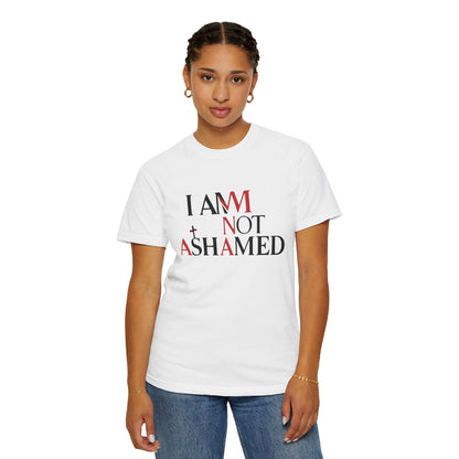 Faith-Inspired Unisex T-Shirt - "I AM NOT ASHAMED"