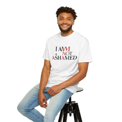 Faith-Inspired Unisex T-Shirt - "I AM NOT ASHAMED"
