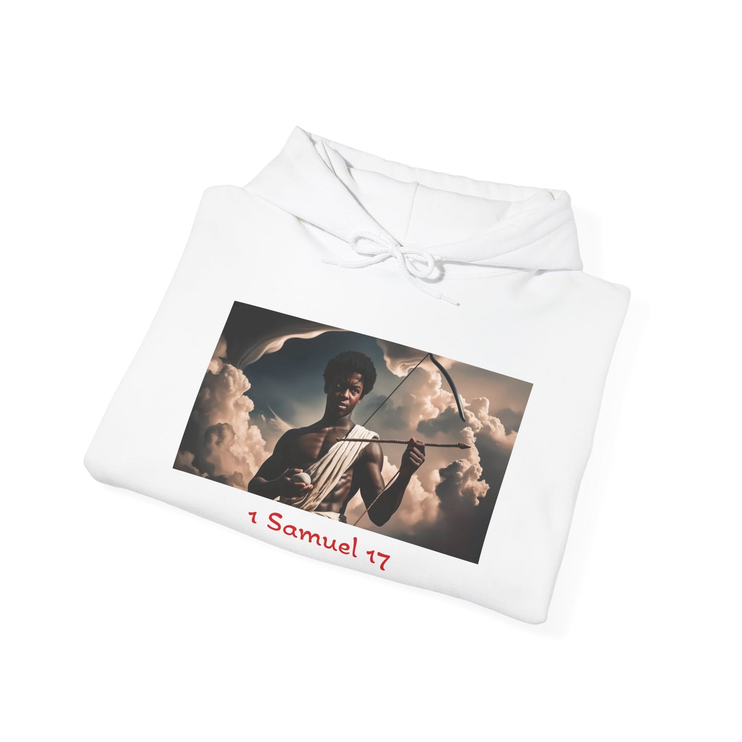 Inspirational Unisex David and Goliath Hoodie - 1 Samuel 17