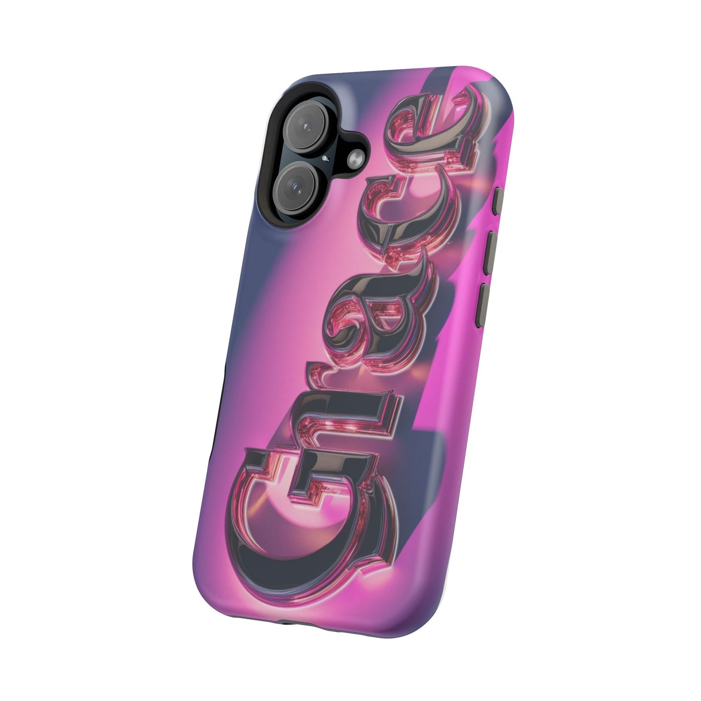 Magnetic iPhone Case - 'Grace' Design for Stylish Protection