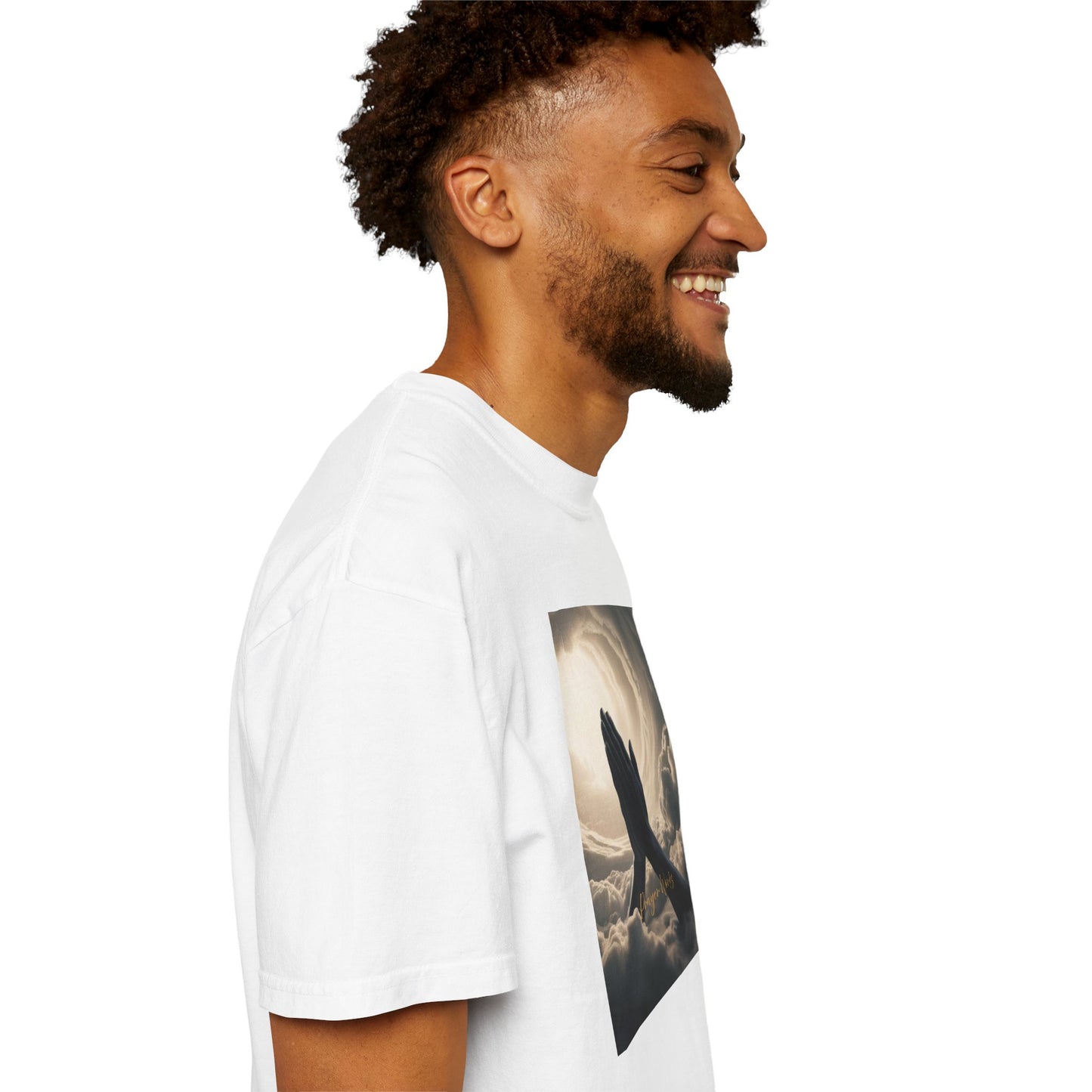 Praying Hands Unisex Garment-Dyed T-Shirt - Spiritual for Everyday Wear