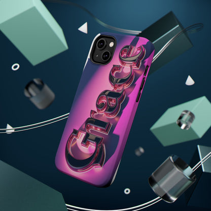 Magnetic iPhone Case - 'Grace' Design for Stylish Protection
