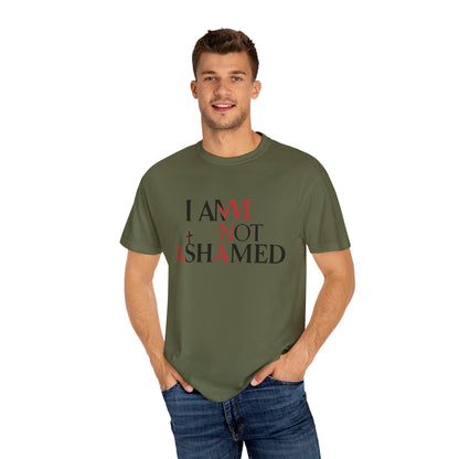 Faith-Inspired Unisex T-Shirt - "I AM NOT ASHAMED"