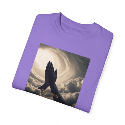 Praying Hands Unisex Garment-Dyed T-Shirt - Spiritual for Everyday Wear