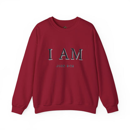Women's Inspirational I AM Crewneck Sweatshirt -John 8:58