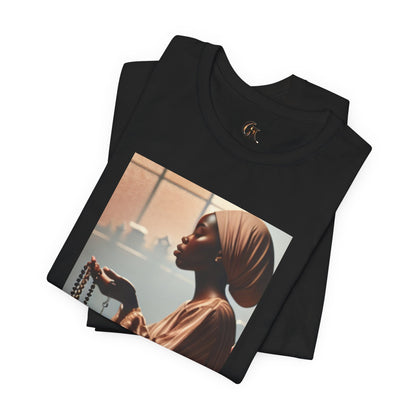 Women's Spiritual Serenity Jersey Tee - Faith & Reflection