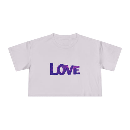 Women's Love Crop Tee