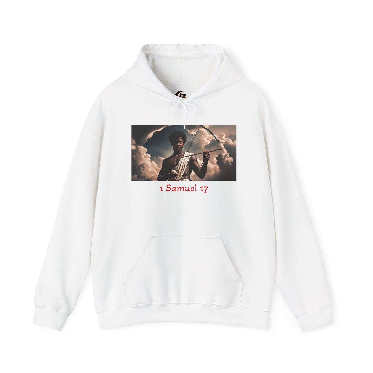 Inspirational Unisex David and Goliath Hoodie - 1 Samuel 17