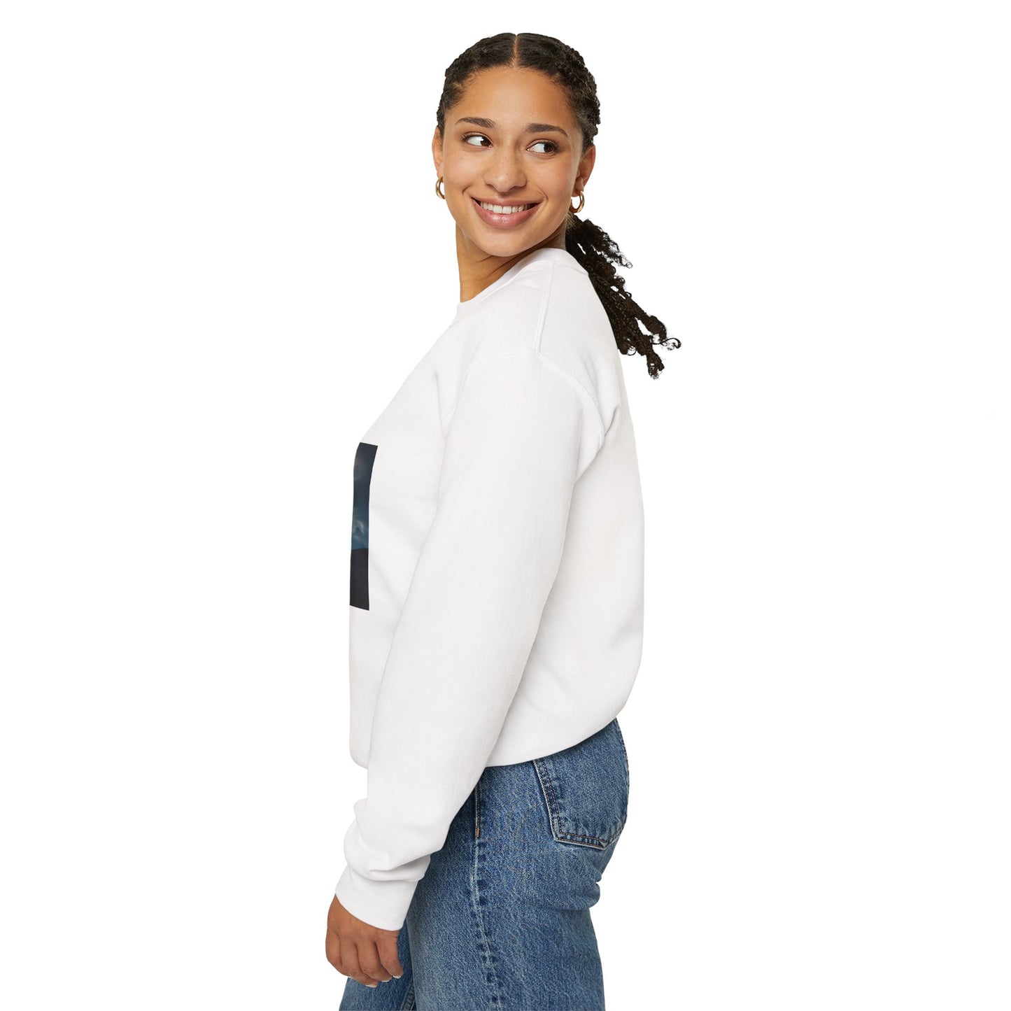 Women's Graphic Crewneck Sweatshirt - Exodus 3:2-5 Burning Bush