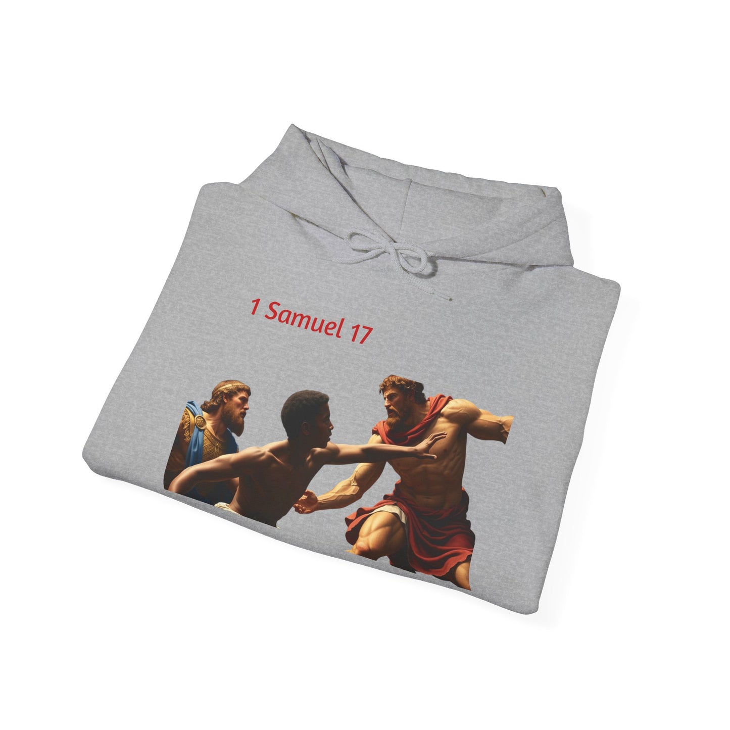 David and Goliath Unisex Hoodie - 1 Samuel 17
