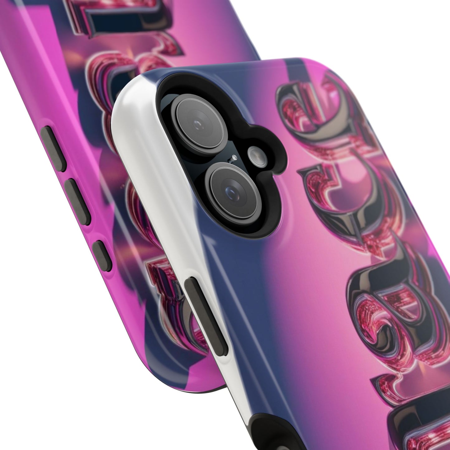 Magnetic iPhone Case - 'Grace' Design for Stylish Protection