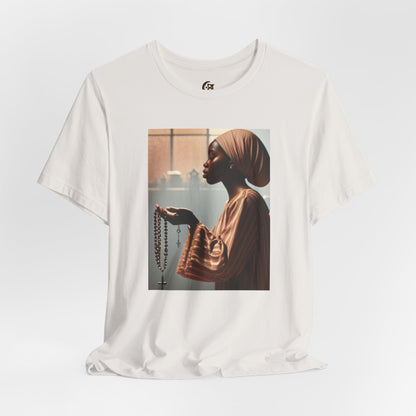 Women's Spiritual Serenity Jersey Tee - Faith & Reflection