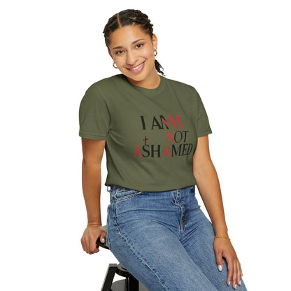 Faith-Inspired Unisex T-Shirt - "I AM NOT ASHAMED"