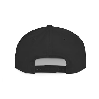 Religious Flat Bill Snapback Cap - 'Jesus Is Lord'