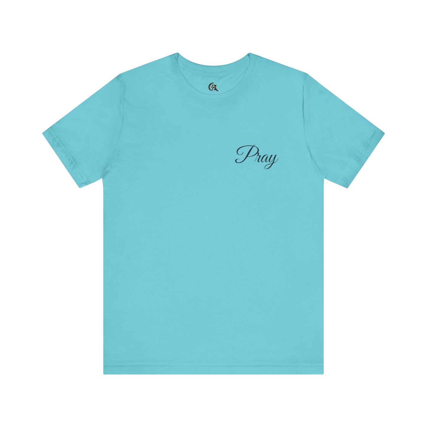Pray Unisex Jersey Short Sleeve Tee - Inspirational Apparel for Faith