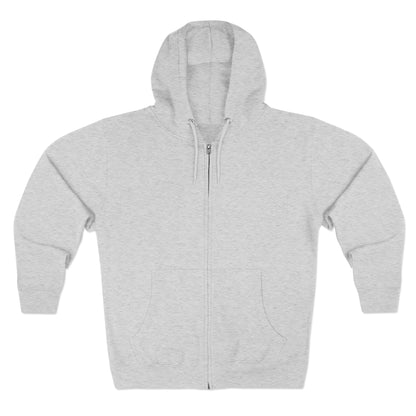 Women's Zip Hoodie - "God Has My Back"