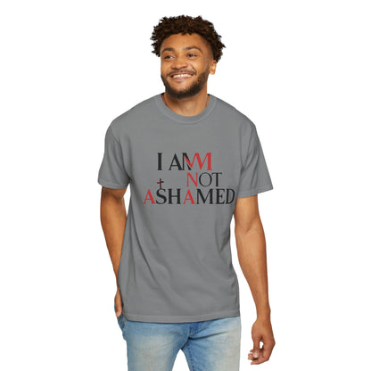 Faith-Inspired Unisex T-Shirt - "I AM NOT ASHAMED"