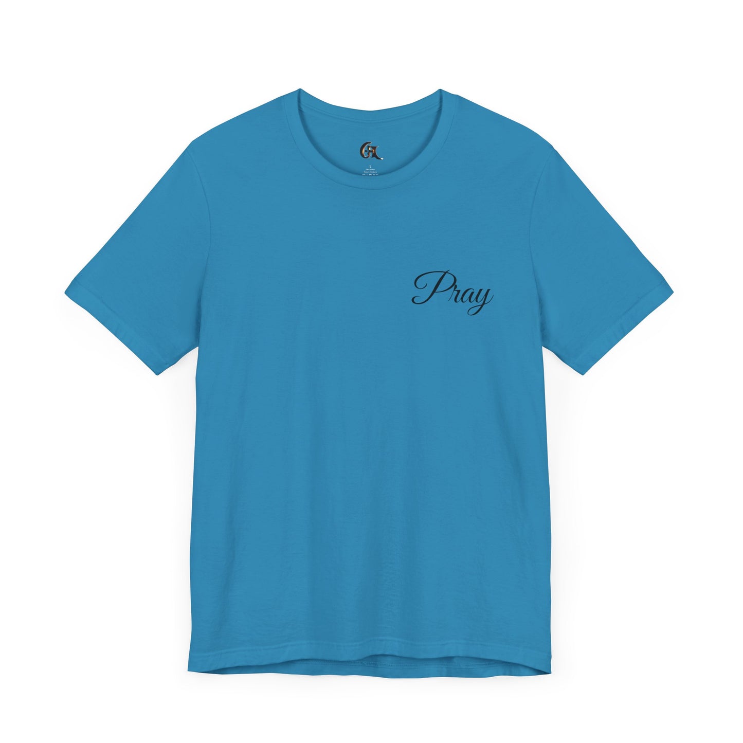 Pray Unisex Jersey Short Sleeve Tee - Inspirational Apparel for Faith