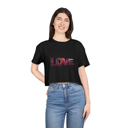 Love - Women's Crop Tee