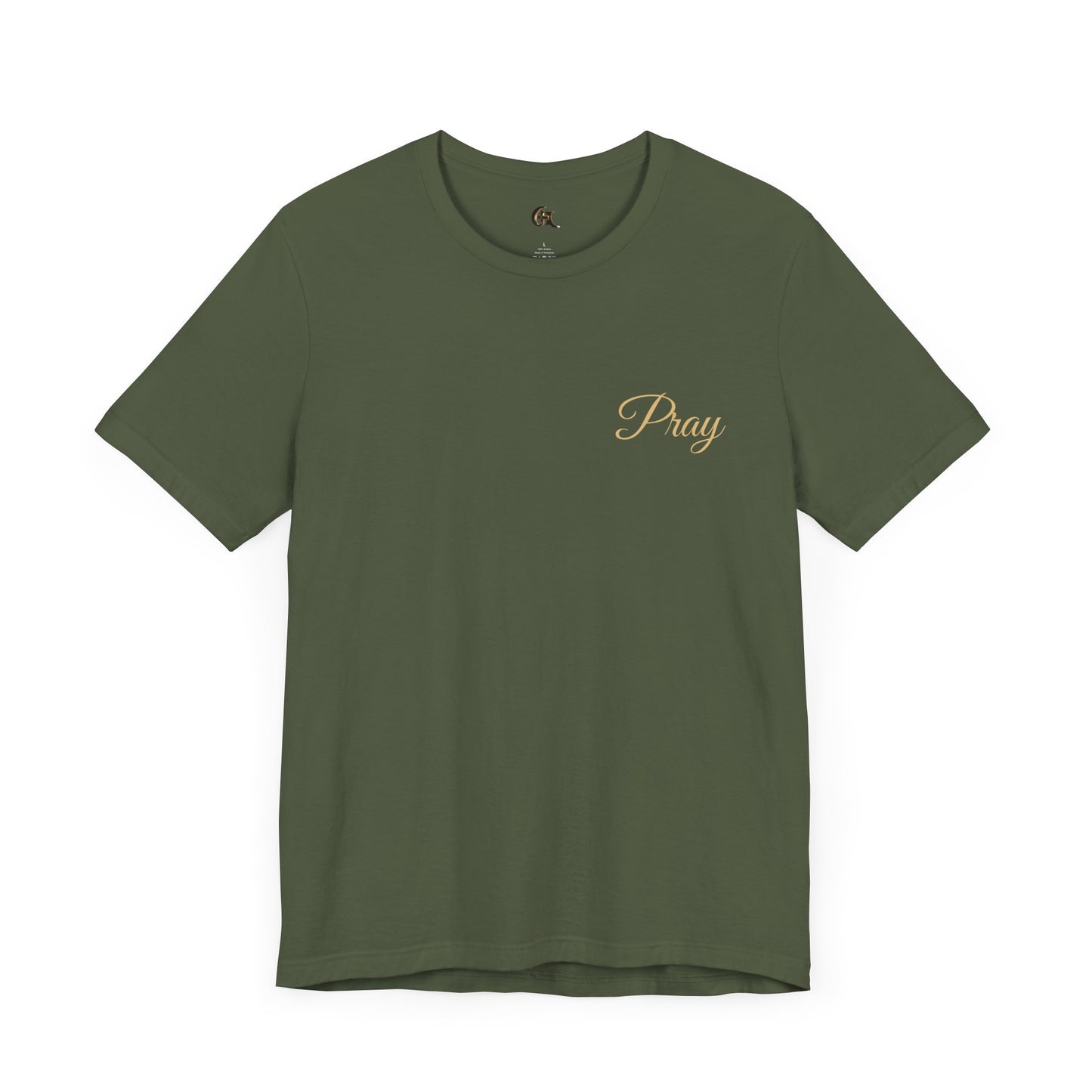 Pray Unisex Jersey Tee - Faith-Inspired Short Sleeve Shirt