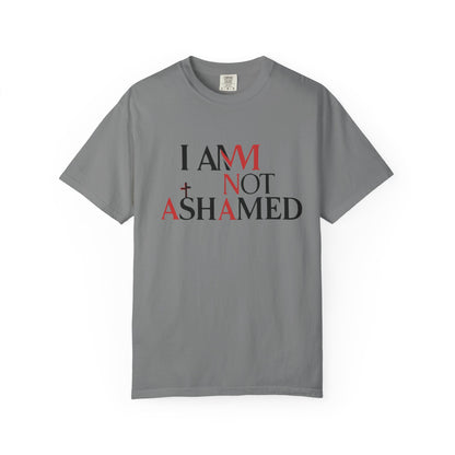 Faith-Inspired Unisex T-Shirt - "I AM NOT ASHAMED"
