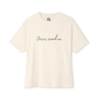 Jesus Saved Me Unisex Tee | Faith-Inspired