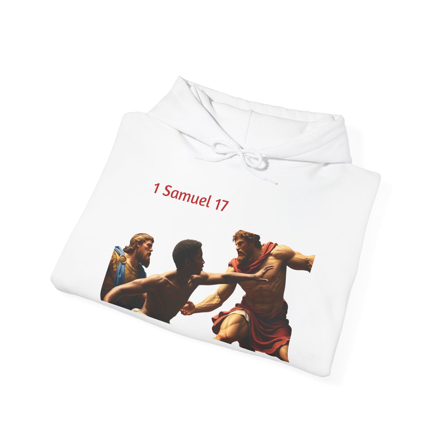David and Goliath Unisex Hoodie - 1 Samuel 17