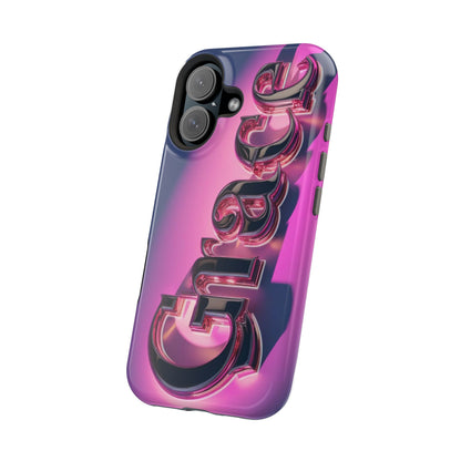 Magnetic iPhone Case - 'Grace' Design for Stylish Protection