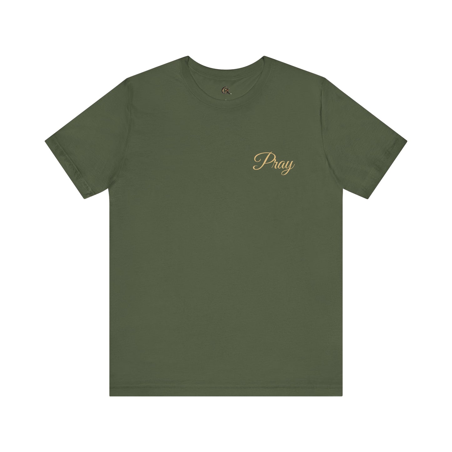 Pray Unisex Jersey Tee - Faith-Inspired Short Sleeve Shirt