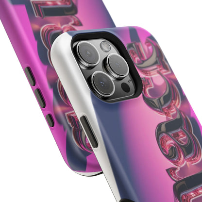 Magnetic iPhone Case - 'Grace' Design for Stylish Protection