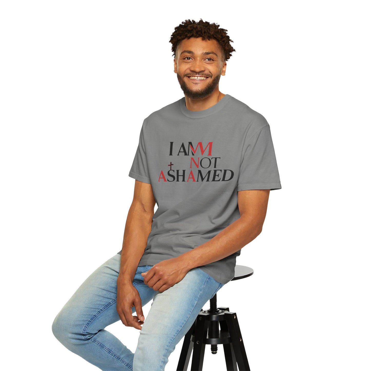 Faith-Inspired Unisex T-Shirt - "I AM NOT ASHAMED"