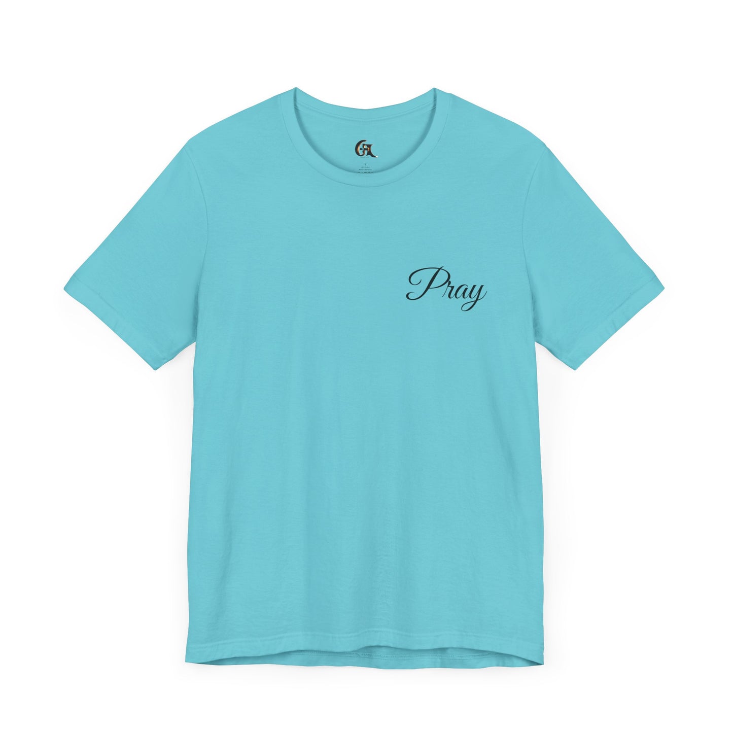 Pray Unisex Jersey Short Sleeve Tee - Inspirational Apparel for Faith