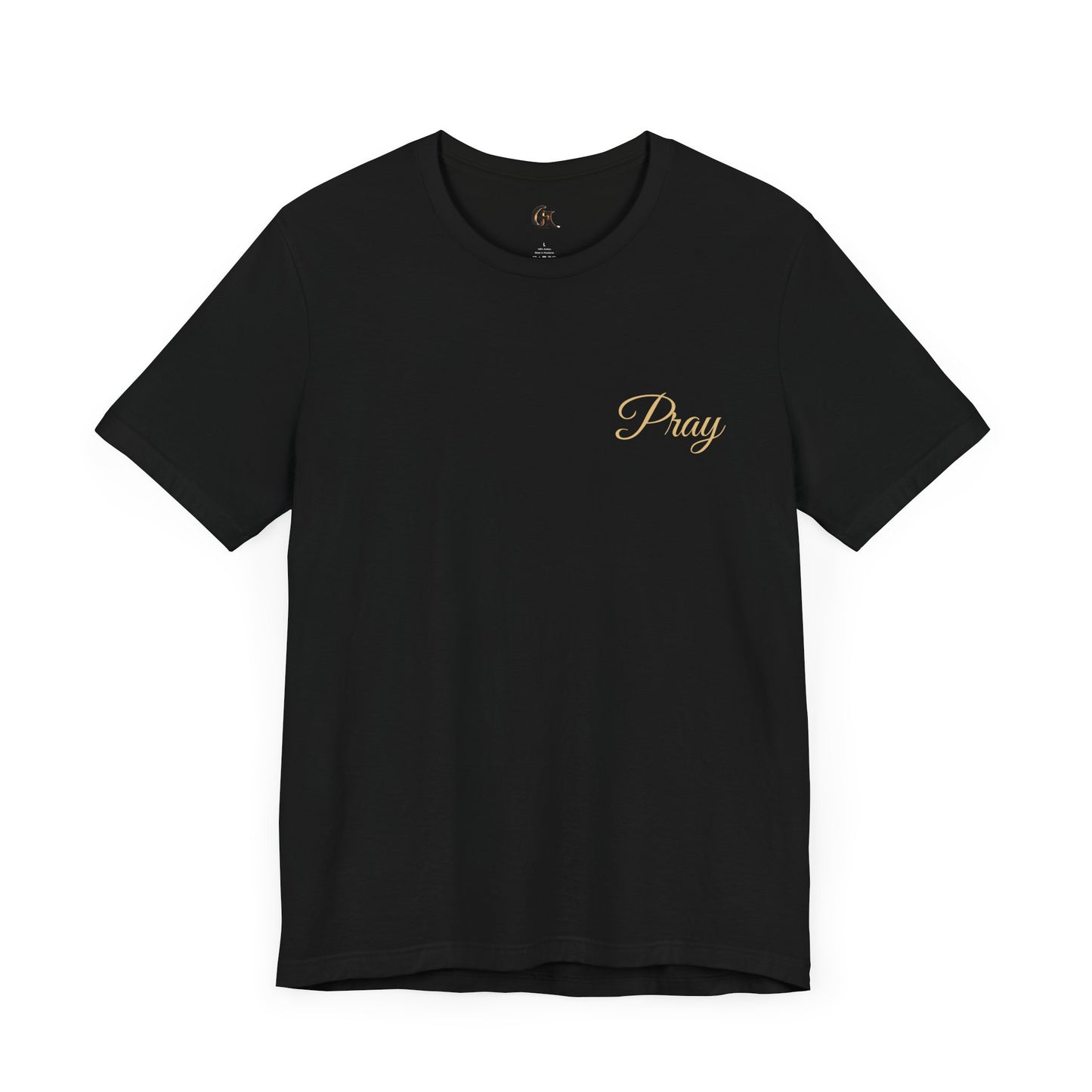 Pray Unisex Jersey Tee - Faith-Inspired Short Sleeve Shirt