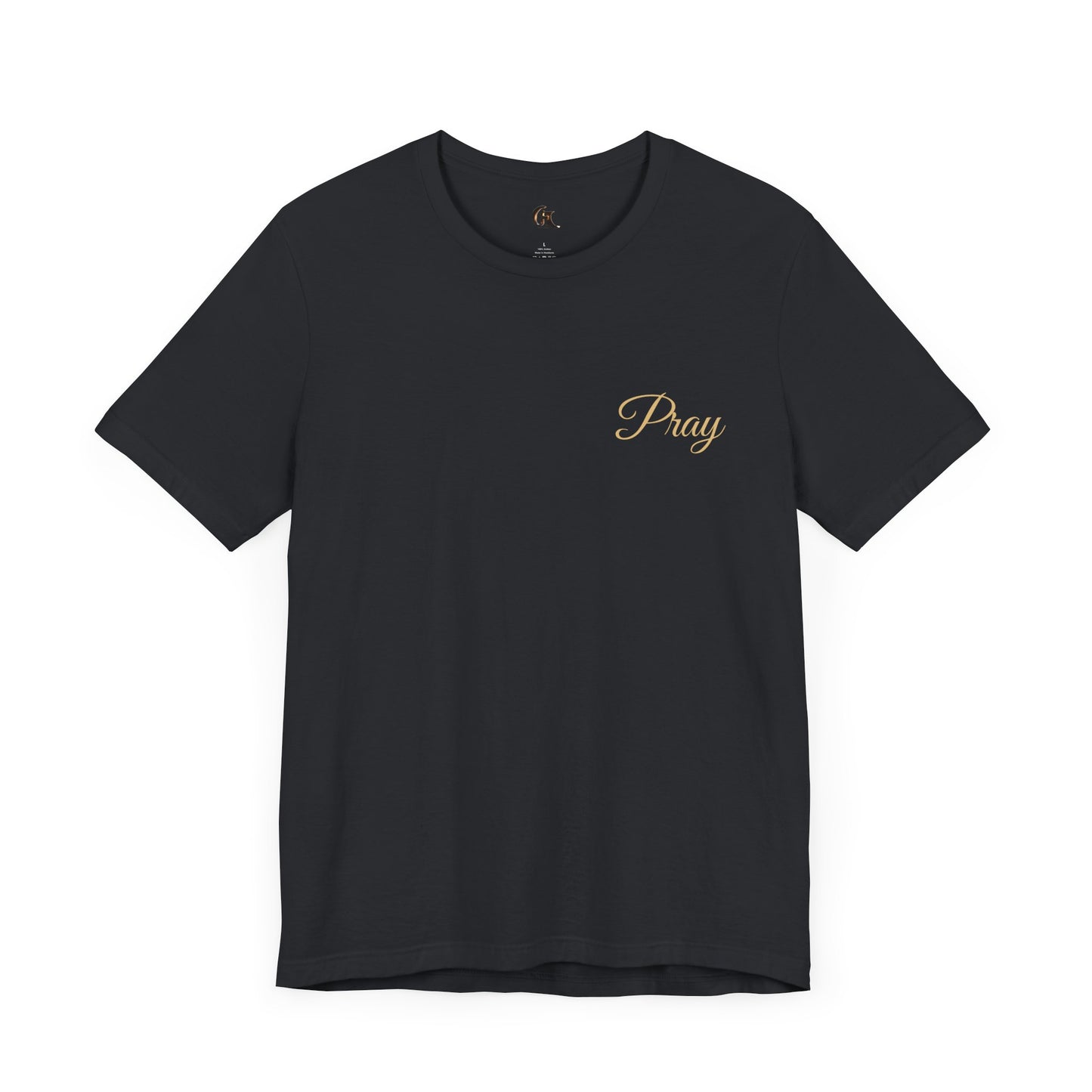Pray Unisex Jersey Tee - Faith-Inspired Short Sleeve Shirt