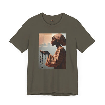 Women's Spiritual Serenity Jersey Tee - Faith & Reflection