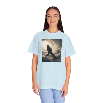 Praying Hands Unisex Garment-Dyed T-Shirt - Spiritual for Everyday Wear