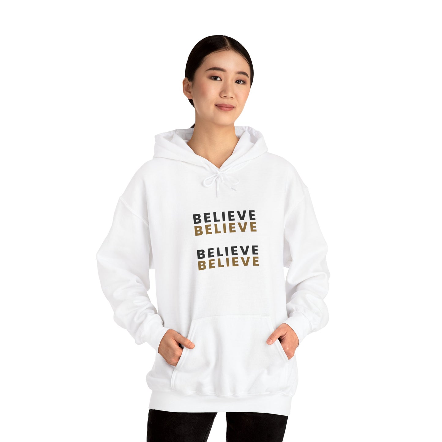 Unisex Hooded Sweatshirt - Believe